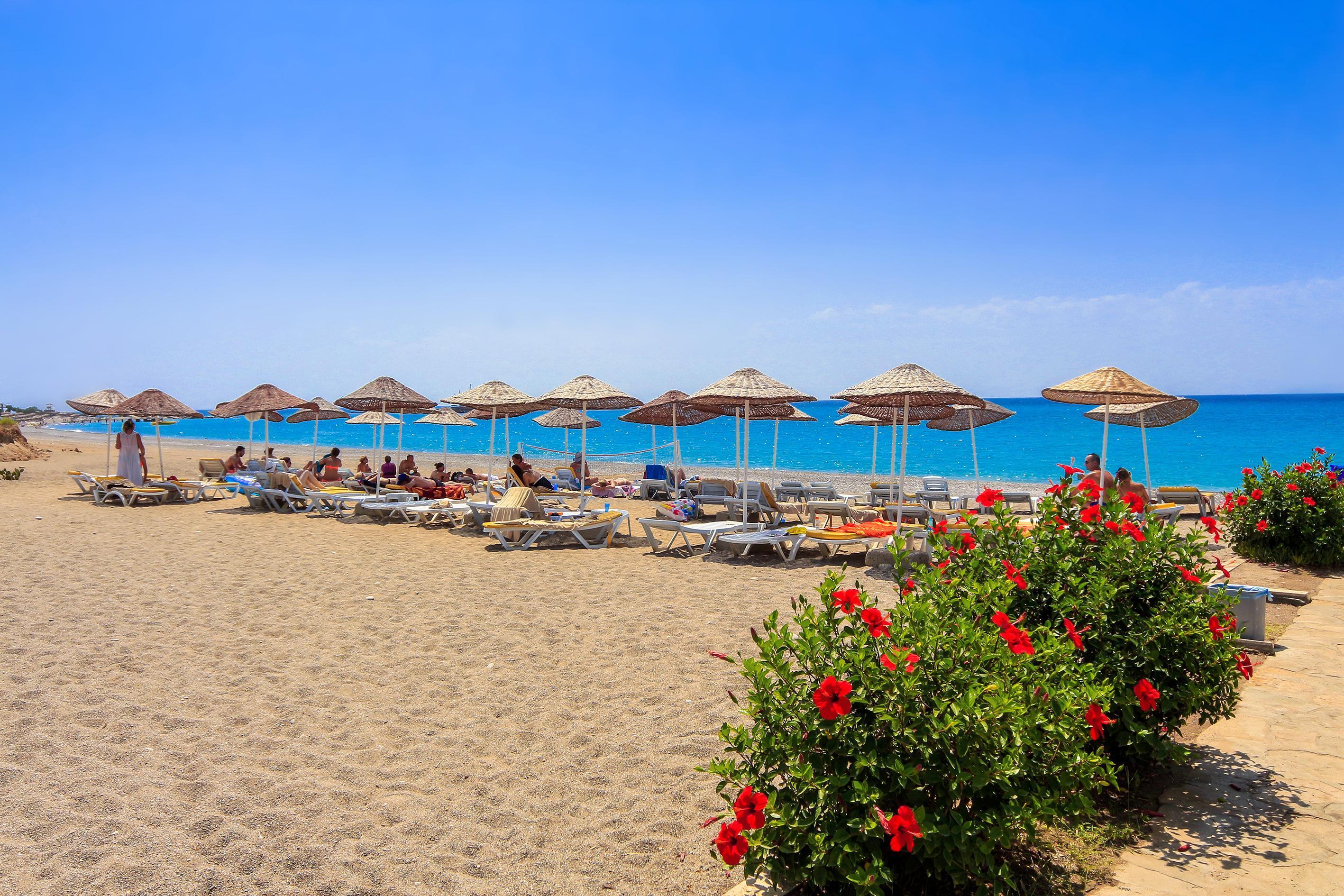Club Aqua Plaza Hotell Alanya Exteriör bild