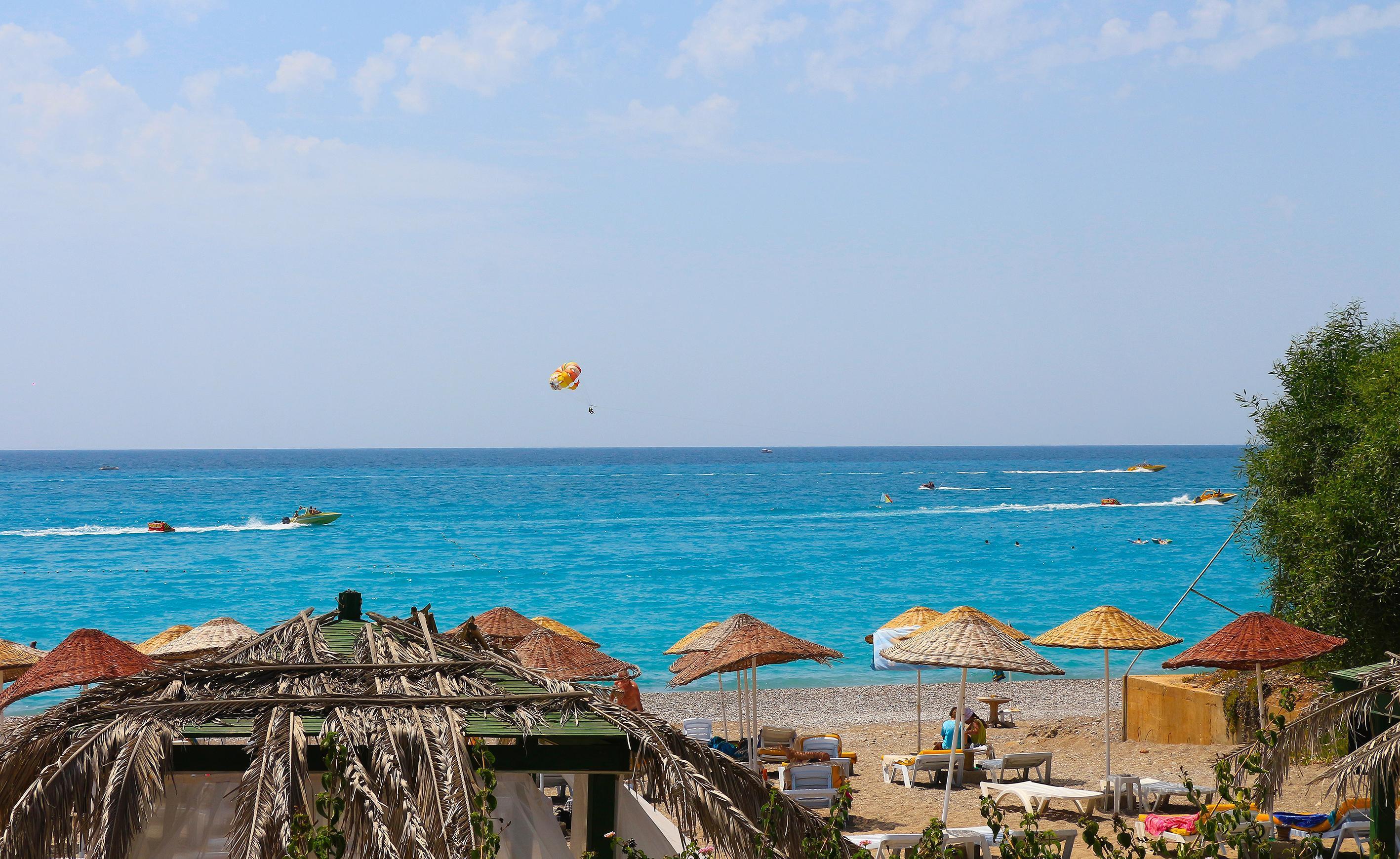 Club Aqua Plaza Hotell Alanya Exteriör bild
