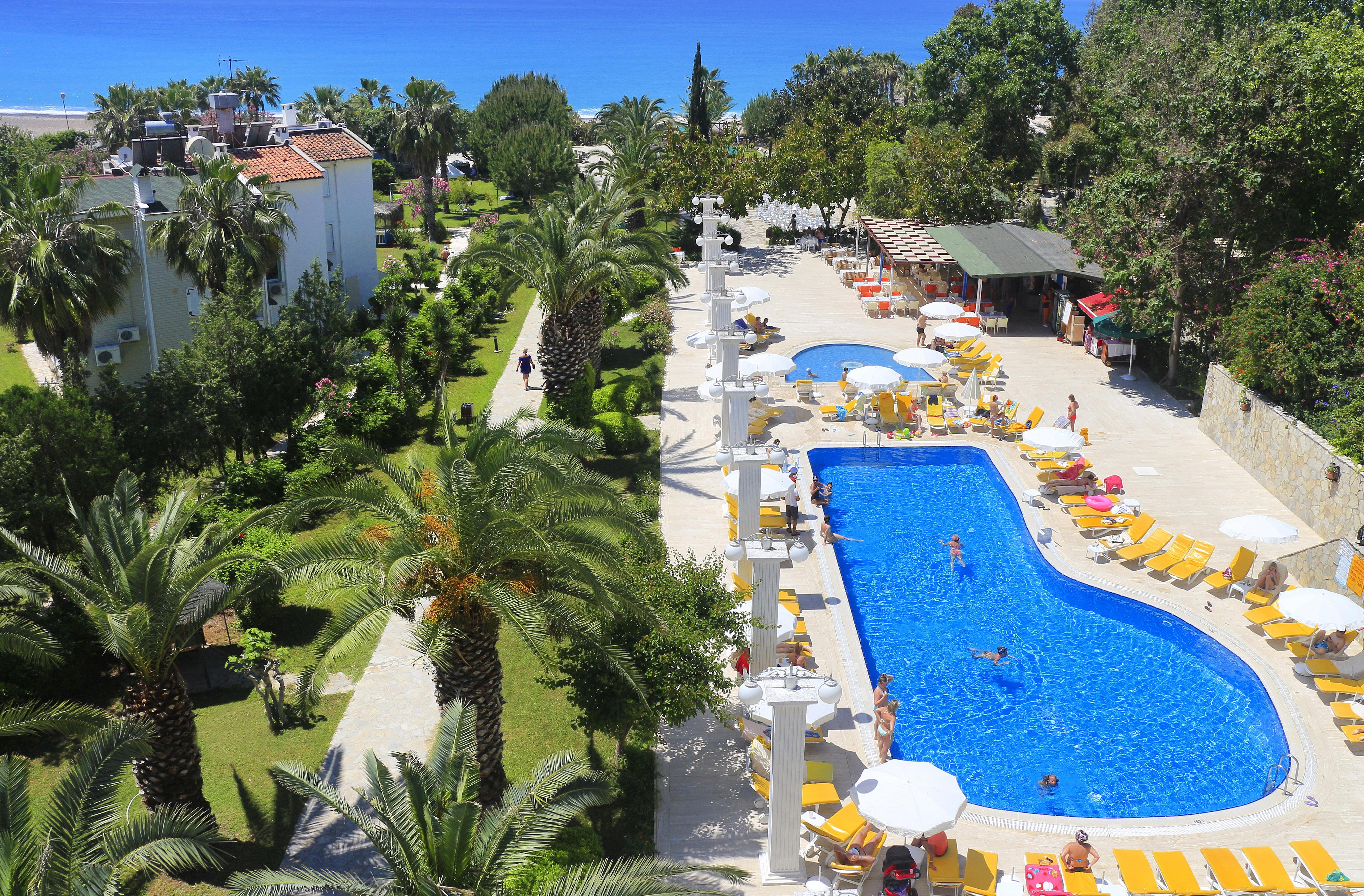 Club Aqua Plaza Hotell Alanya Exteriör bild