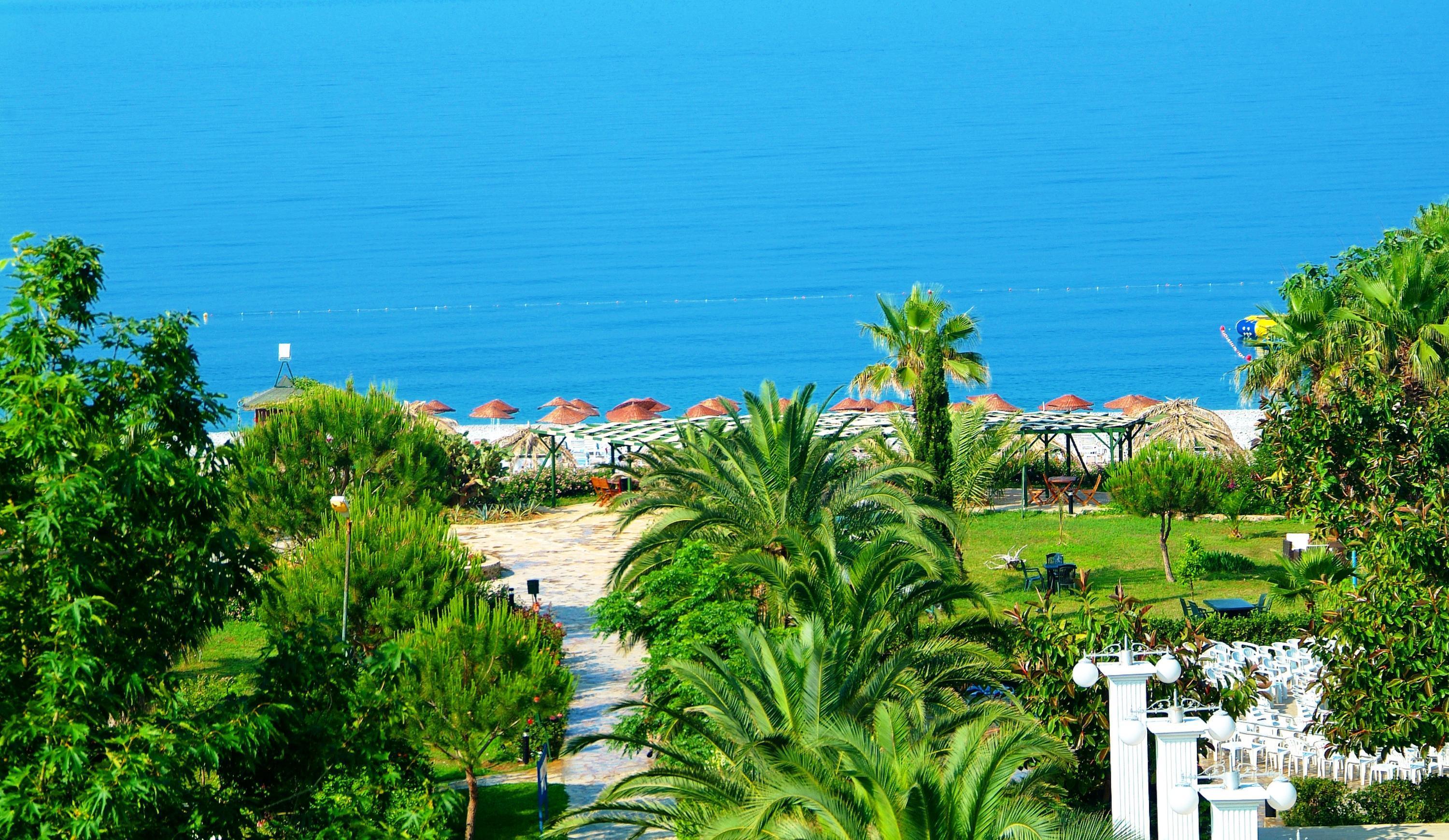 Club Aqua Plaza Hotell Alanya Exteriör bild