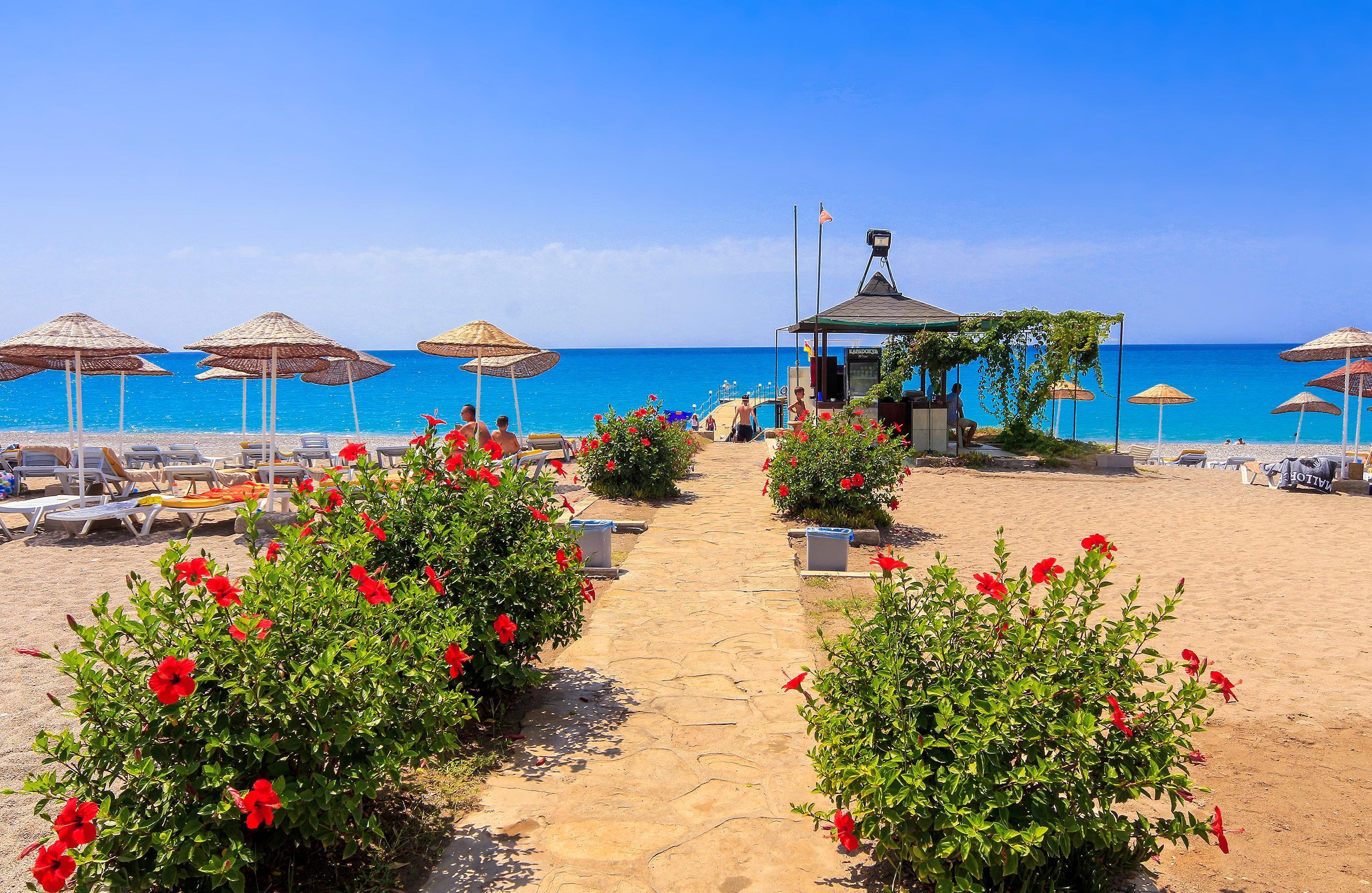Club Aqua Plaza Hotell Alanya Exteriör bild