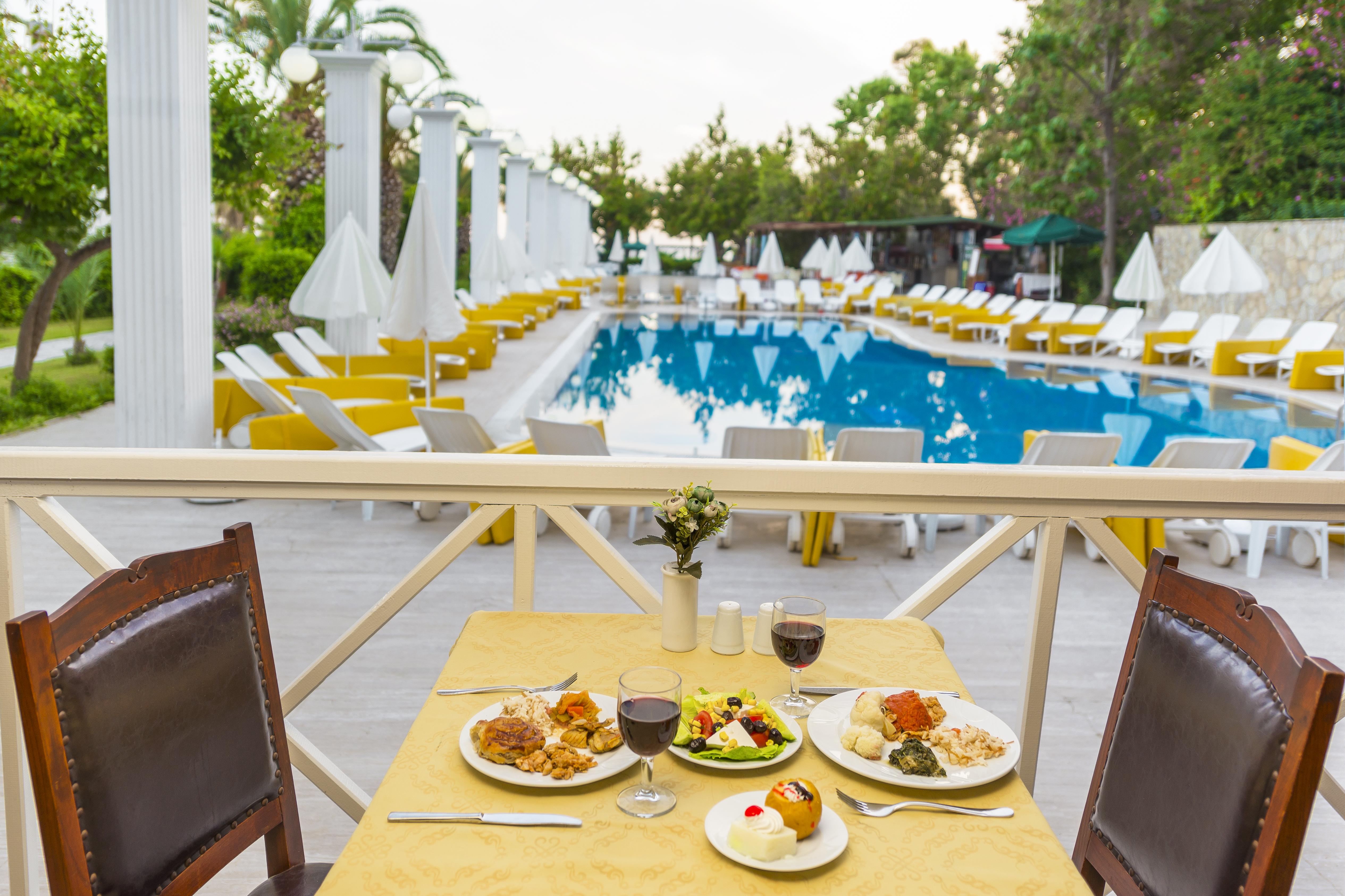 Club Aqua Plaza Hotell Alanya Exteriör bild