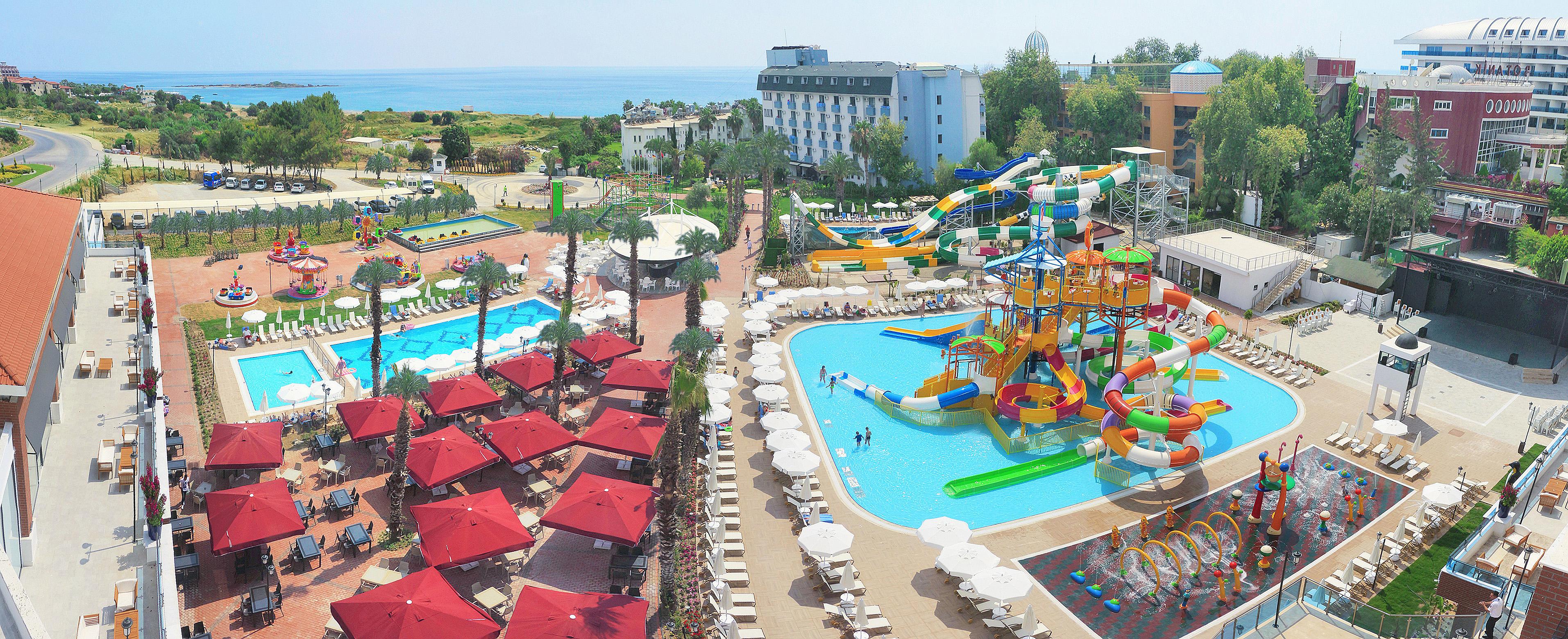 Club Aqua Plaza Hotell Alanya Exteriör bild