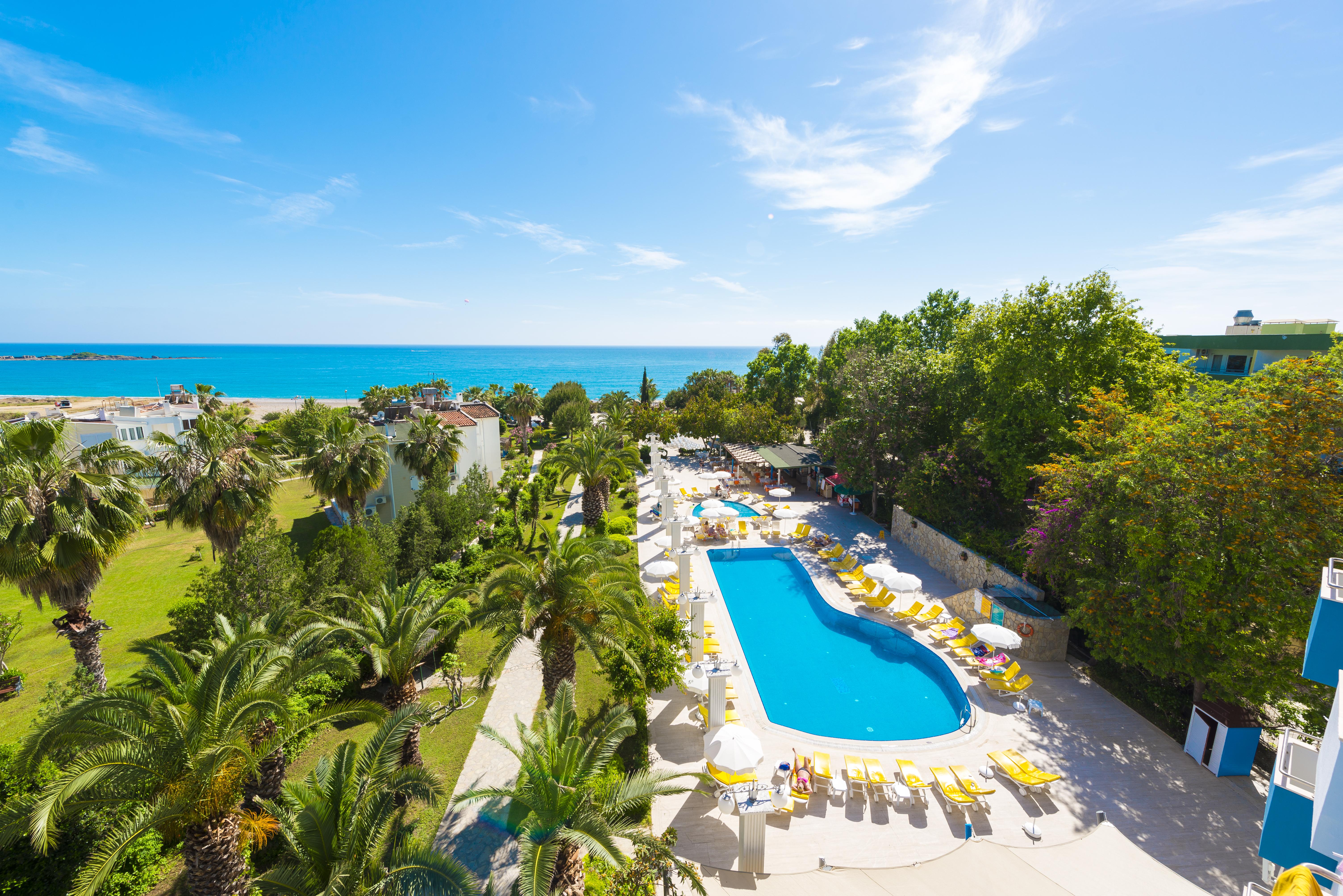 Club Aqua Plaza Hotell Alanya Exteriör bild