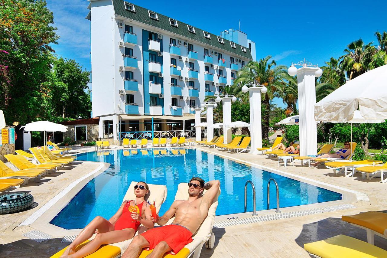 Club Aqua Plaza Hotell Alanya Exteriör bild