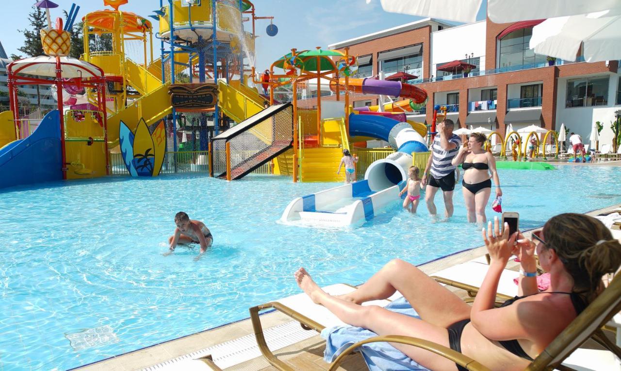 Club Aqua Plaza Hotell Alanya Exteriör bild