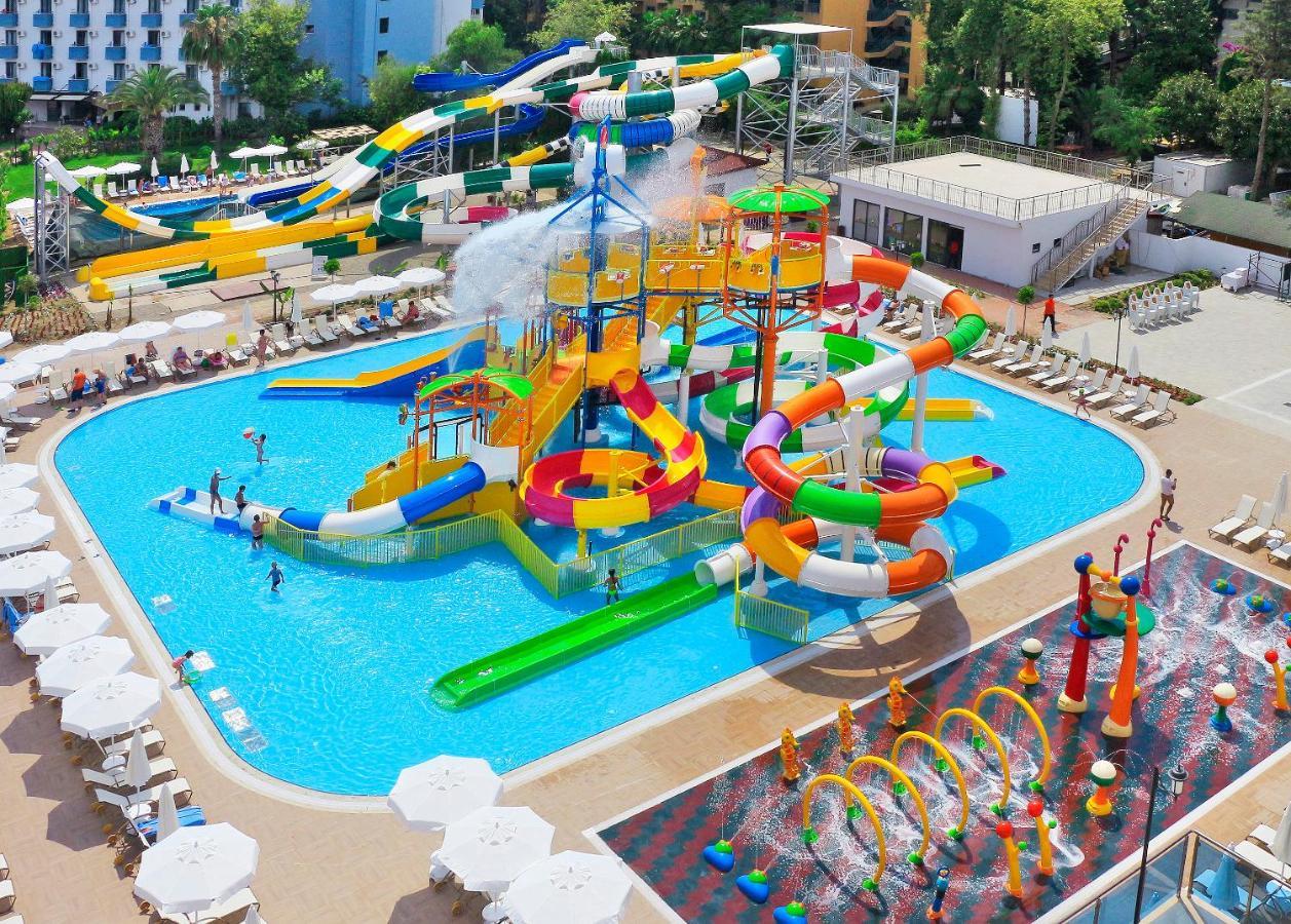Club Aqua Plaza Hotell Alanya Exteriör bild