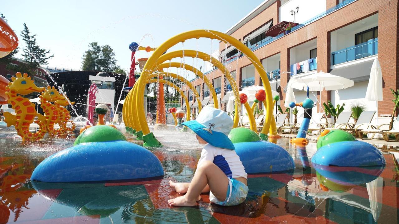 Club Aqua Plaza Hotell Alanya Exteriör bild