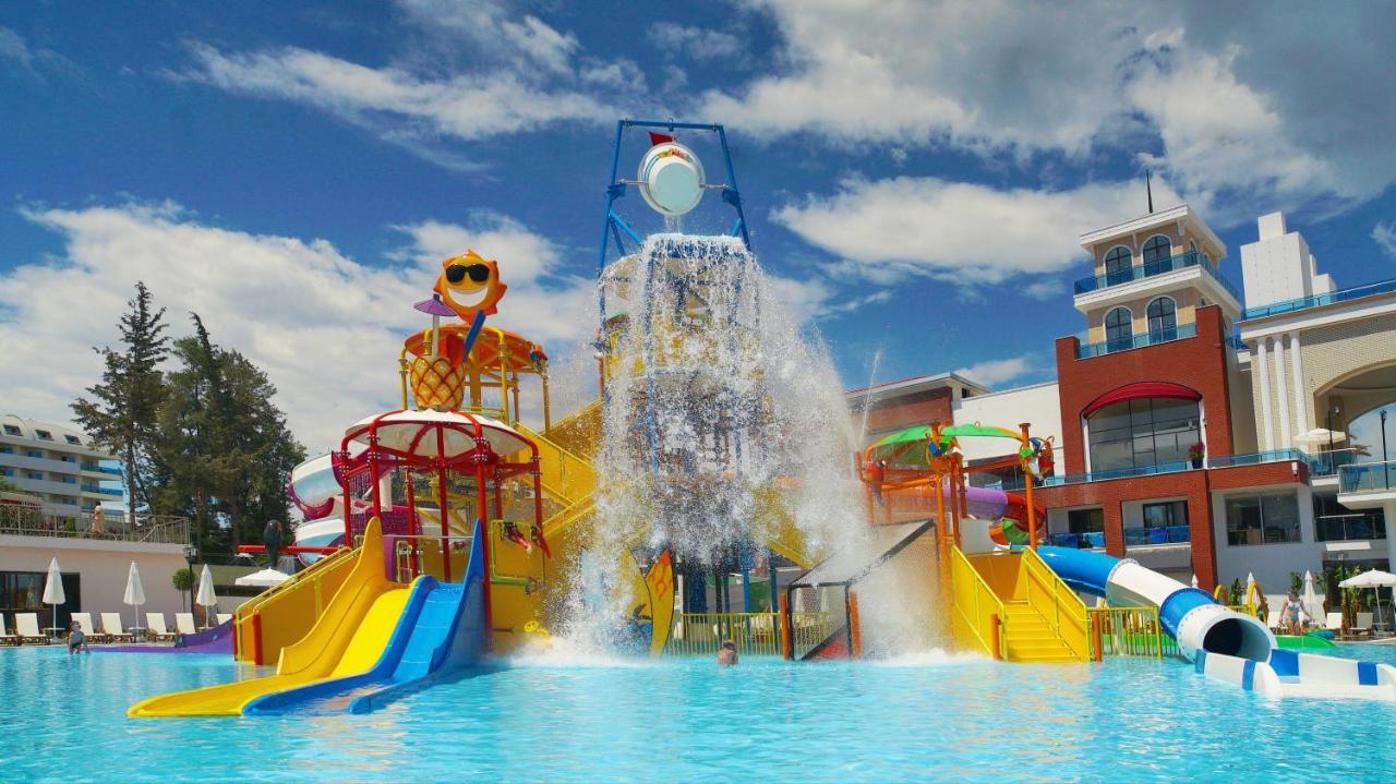Club Aqua Plaza Hotell Alanya Exteriör bild
